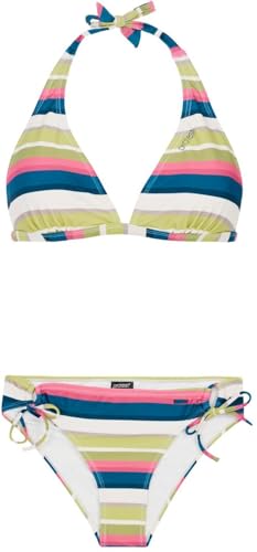 Protest Neckholder-Bikini-Set PRTKami Gestreift - 36C von Protest