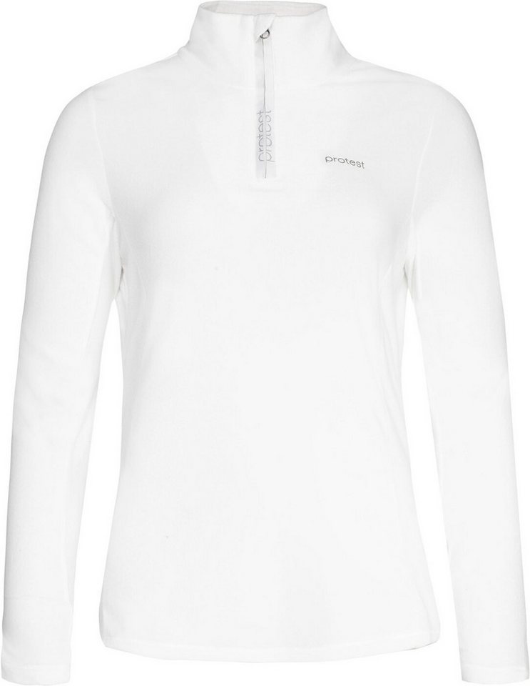 Protest Rollkragenpullover MUTEZ 1/4 zip top 401 Seashelloffwhite von Protest