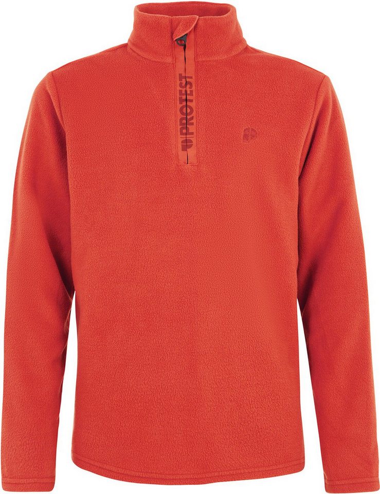 Protest Rollkragenpullover PERFECTY JR 1/4 zip top Burnt Orange von Protest