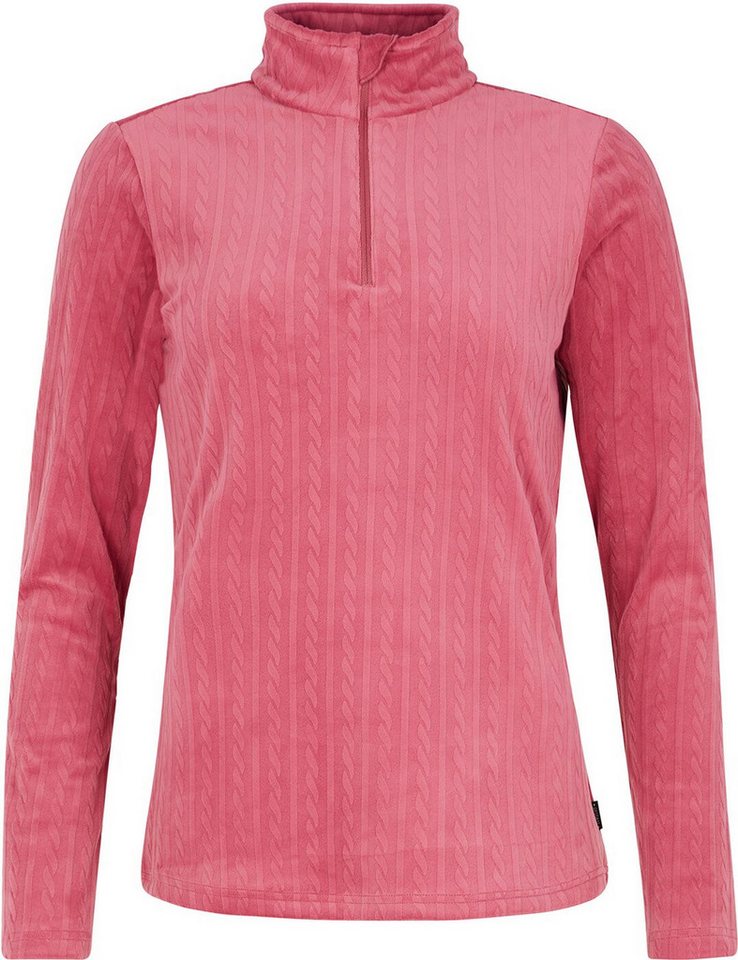 Protest Rollkragenpullover PRTGAIL 1/4 zip active top Rose Dust von Protest