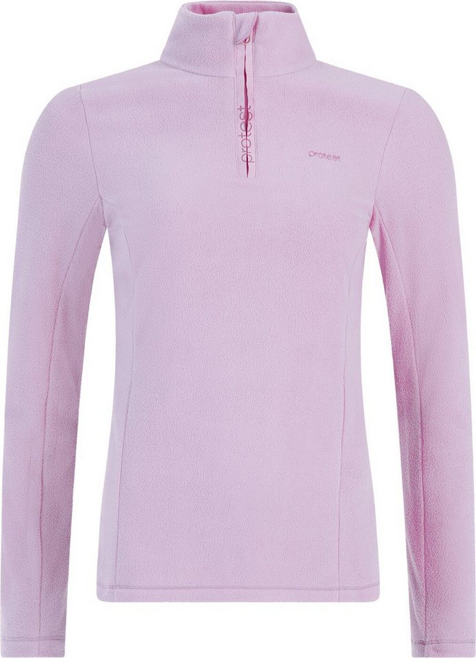 Protest Rollkragenpullover PRTRemutez 1/4 zip active top Thistle Purple von Protest