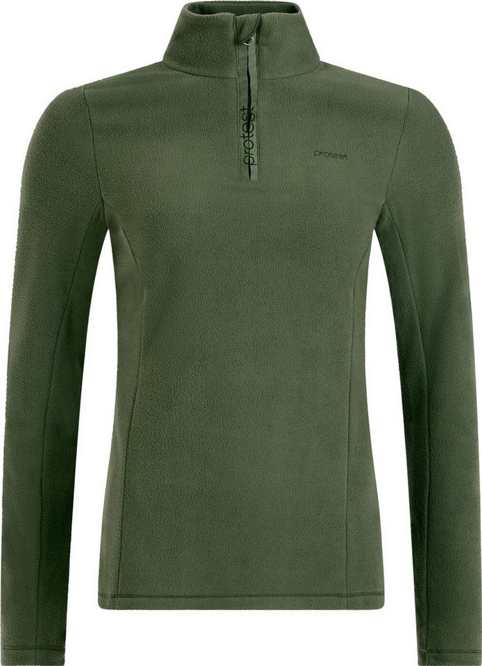 Protest Rollkragenpullover PRTRemutez 1/4 zip active top Thyme von Protest