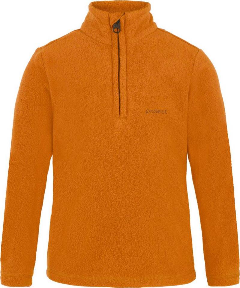 Protest Rollkragenpullover PRTReperfect TD 1/4 zip active top Caramel Yellow von Protest