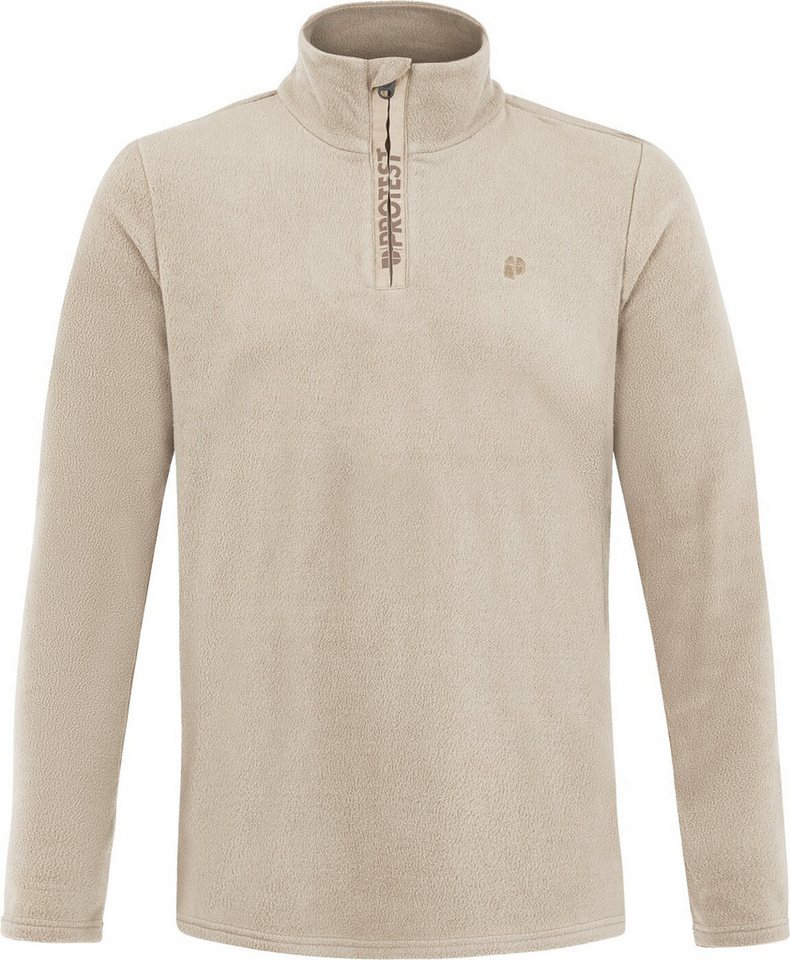 Protest Rollkragenpullover PRTReperfecto 1/4 zip active top BAMBOOBEIGE von Protest