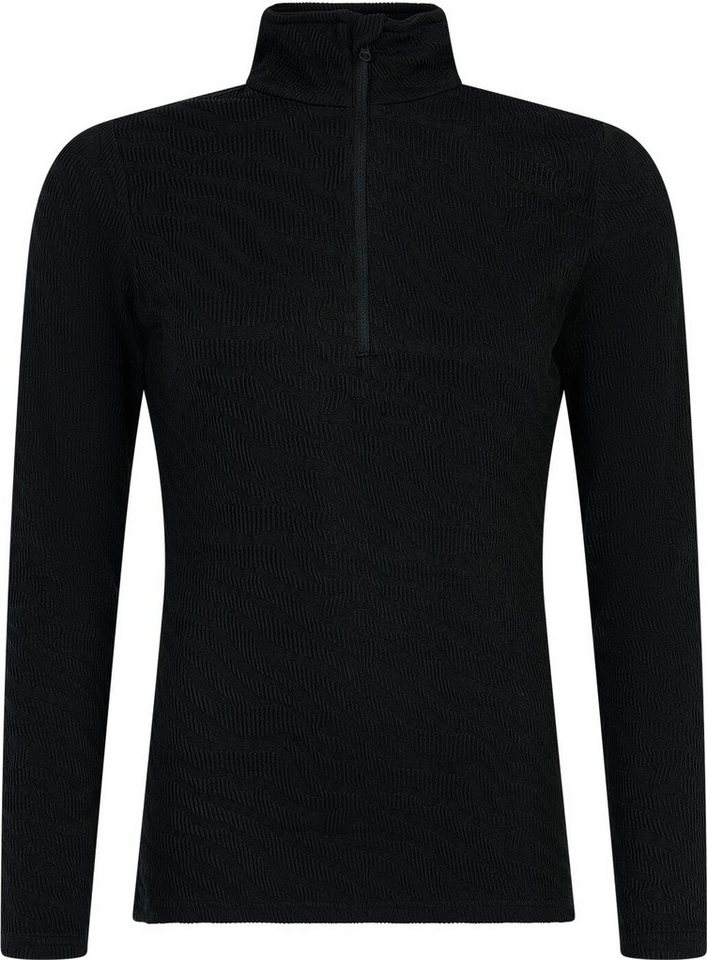 Protest Rollkragenpullover PRTShirley 1/4 zip active top True Black von Protest