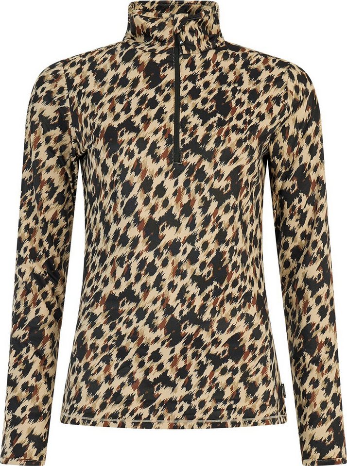 Protest Rollkragenpullover PRTVessy 1/4 zip active top BambooBeige von Protest