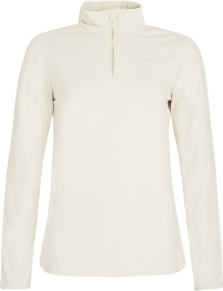 Protest Rollkragenpullover REFABRIZ 1/4 zip top Kitoffwhite von Protest