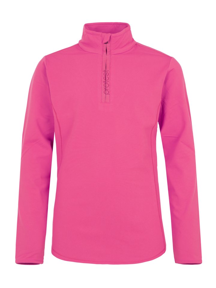 Protest Rollkragenpullover REFABRIZOY JR 1/4 zip top Foxy Pink von Protest