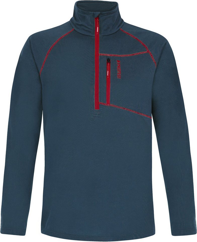 Protest Rollkragenshirt PRTRekody 1/4 zip active top Twilight navy von Protest