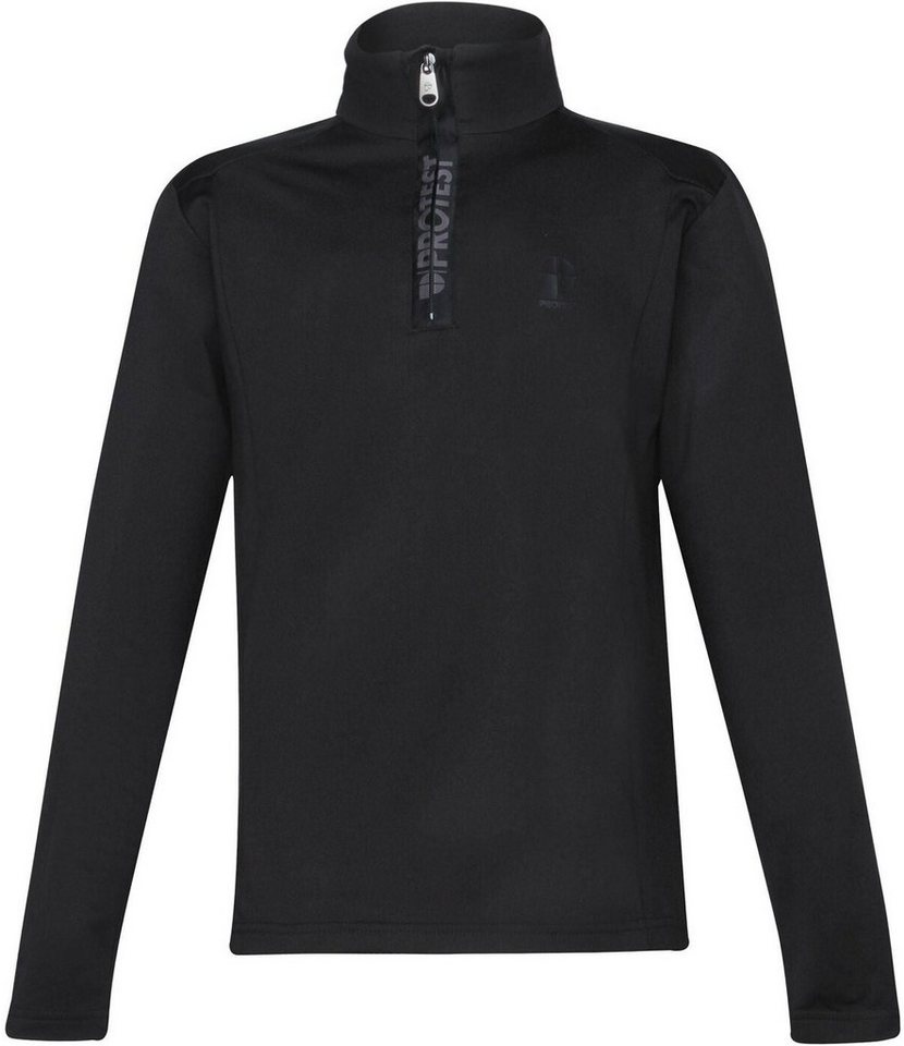 Protest Rollkragenshirt WILLOWY JR 1/4 zip top 290 True Black von Protest