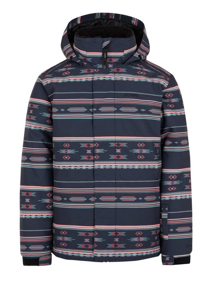 Protest Schneejacke PRTHERB JR snowjacket TRUE BLACK von Protest