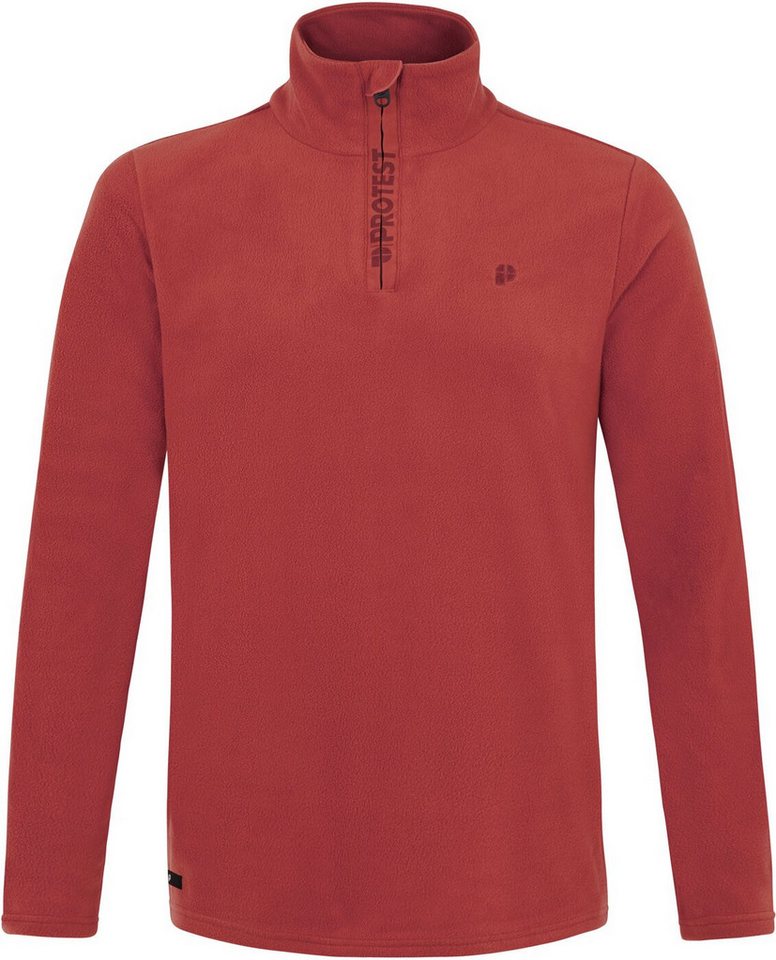 Protest Skianzug PERFECTO 1/4 zip top Barn Red Protest Skianzug PERFECTO 1/4 zip top Barn Red von Protest
