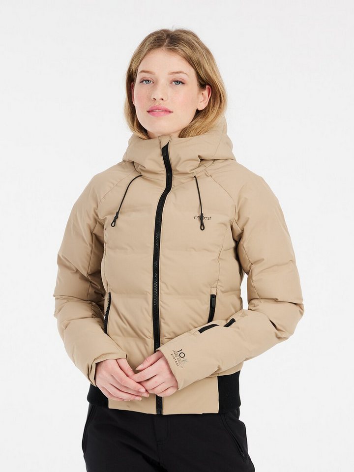 Protest Skijacke PRTALYSUMI snowjacket BambooBeige von Protest