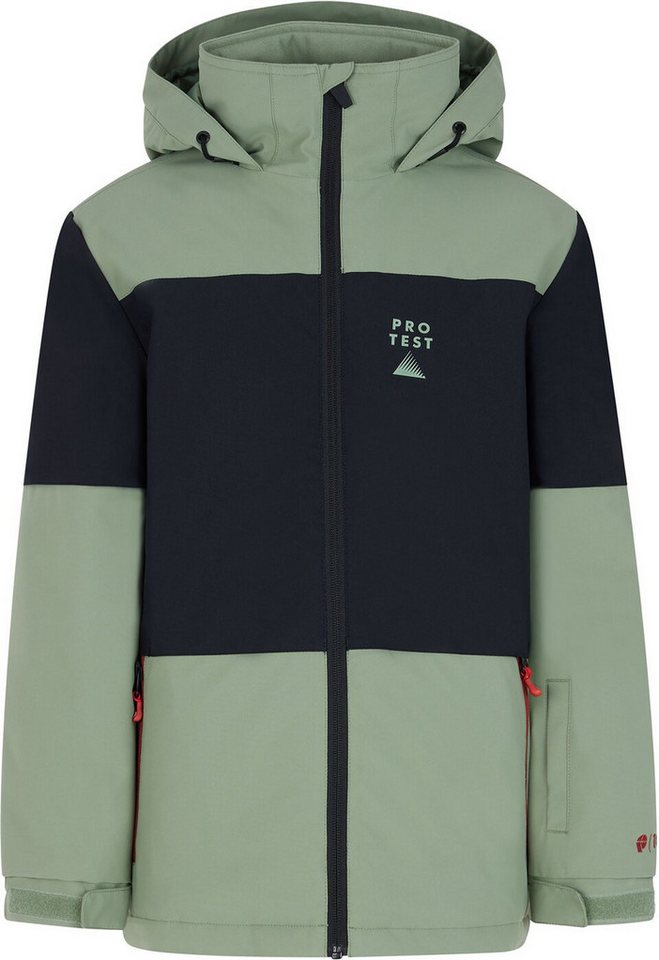 Protest Skijacke PRTDECKS JR snowjacket MARL GREEN von Protest