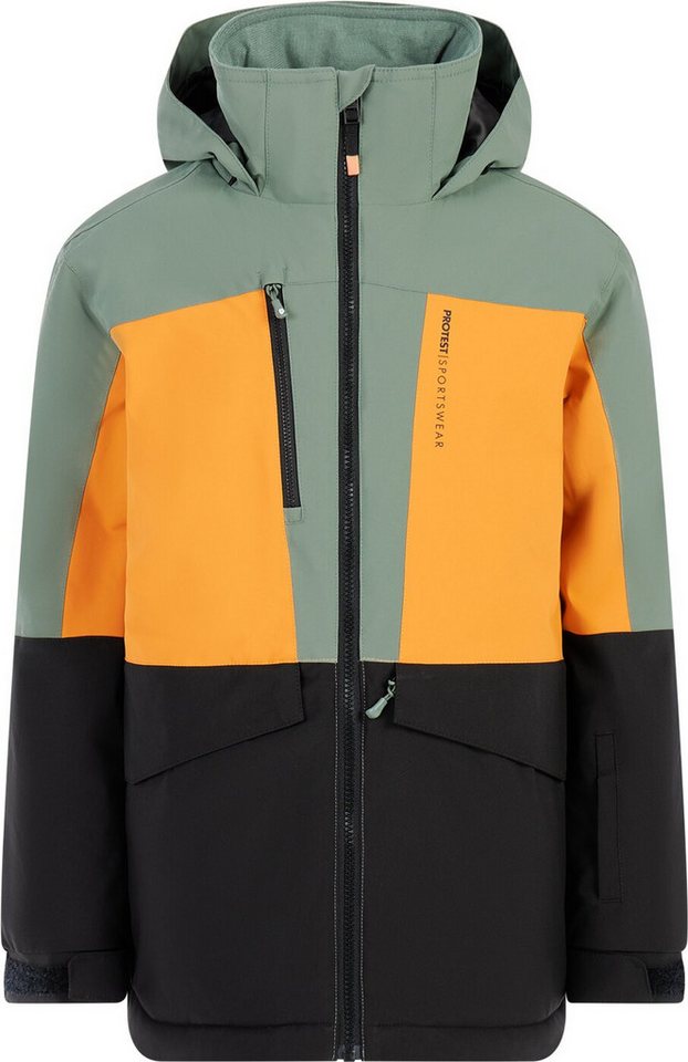 Protest Skijacke PRTMilan JR snowjacket CARAMEL YELLOW von Protest