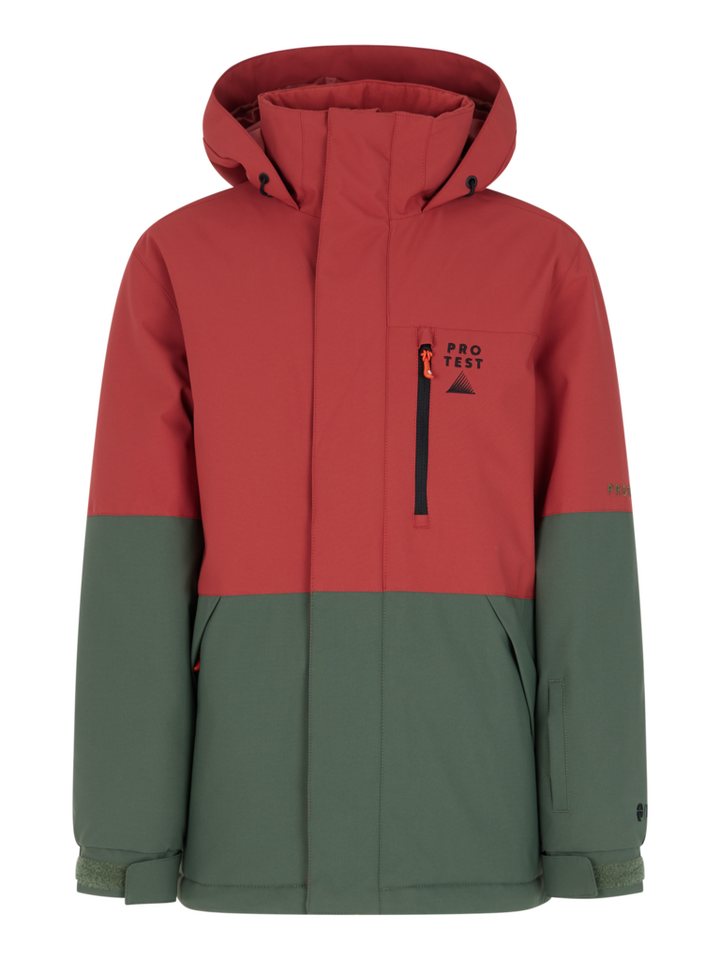 Protest Skijacke PRTSAVER JR snowjacket Barn Red von Protest