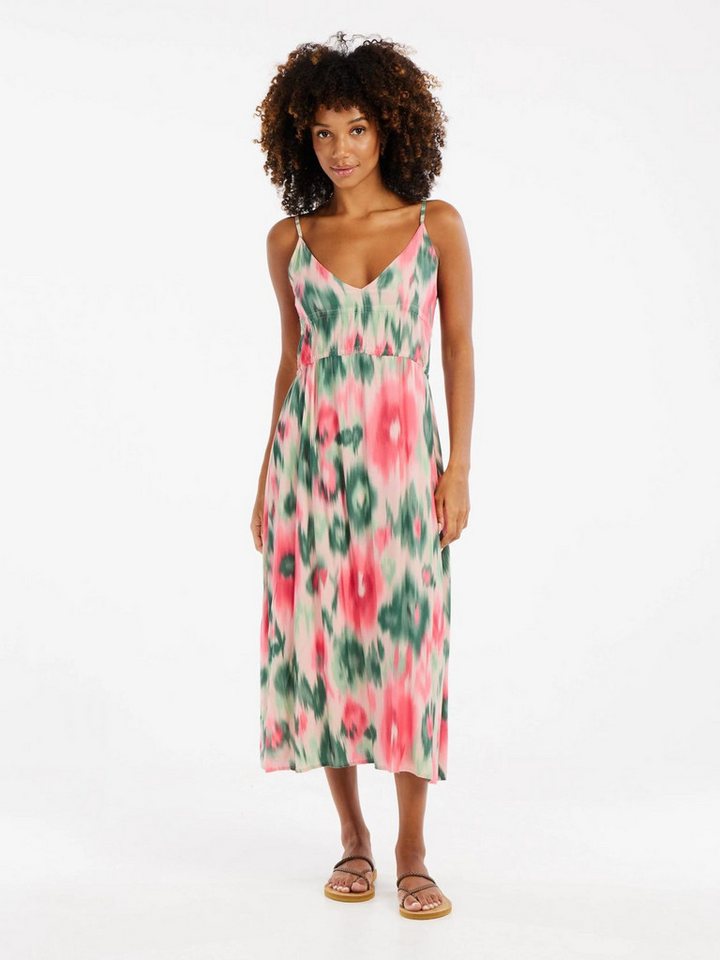 Protest Sommerkleid Protest Midi Kleid PRTSong Guave Pink von Protest