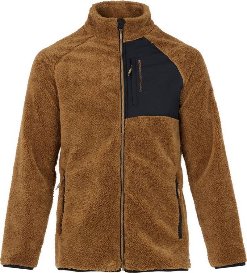 Protest Strickjacke PRTRAMOND fullziptop 805 Sandy Brown von Protest