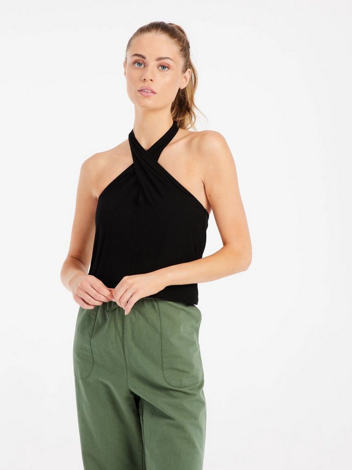 Protest Tanktop Protest Neckholder-Top PRTAlena Schwarz von Protest