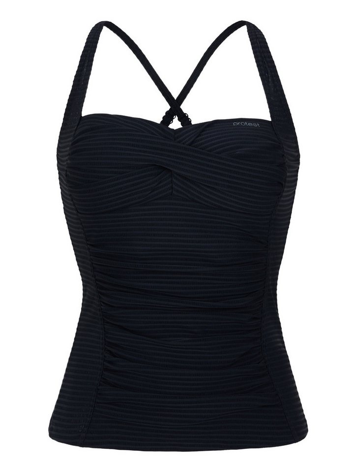 Protest Triangel-Bikini MIXCAMO tankini top B&C-cup TRUE BLACK von Protest