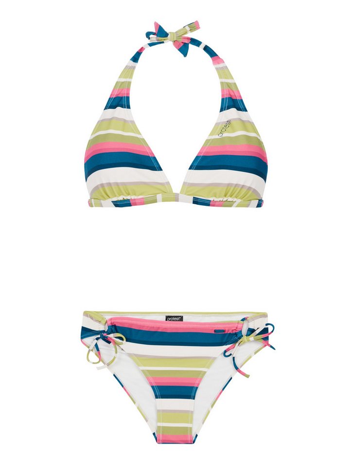 Protest Triangel-Bikini PRTKami Halter bikini C-cup SOUR GREEN von Protest