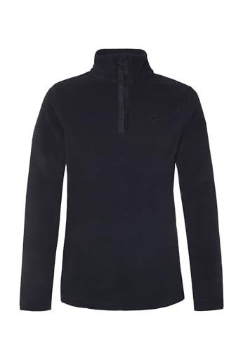 Protest Unisex Kinder Perfecty Jr 1/4 Zip Top Sweatshirt, blau (deep ocean), 116 cm von Protest