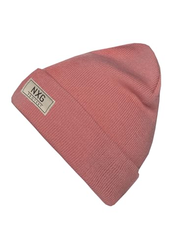 Protest Unisex Nxg Okowa Beanie Baskenmütze, Silber Pink, One Size von Protest