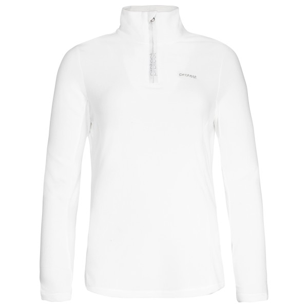 Protest - Women's Mutez 1/4 Zip Top - Fleecepullover Gr 40 - L weiß von Protest