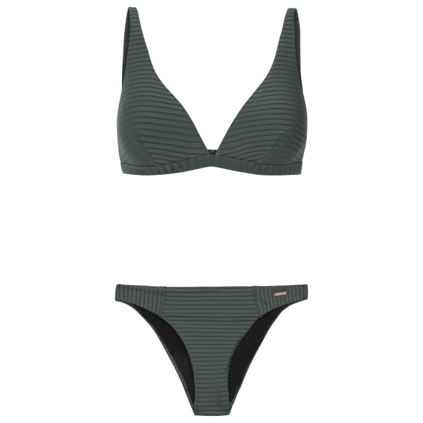 Protest - Women's Prtmaudy Triangle Bikini - Bikini Gr 36 grau von Protest