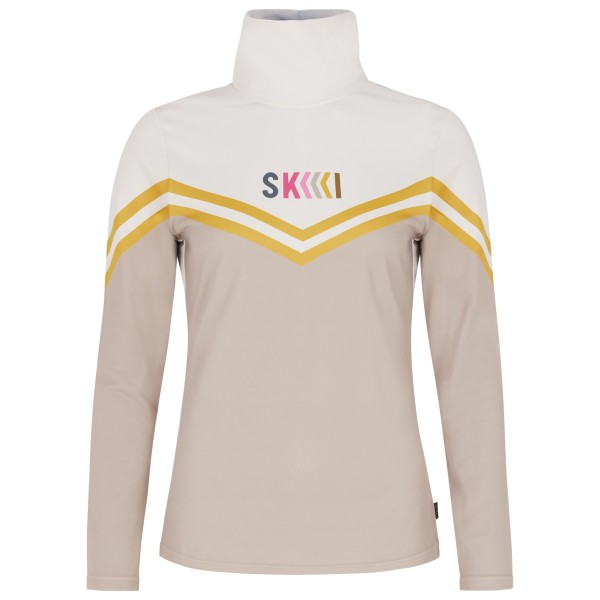 Protest - Women's Prtmerci 1/4 Zip Active Top - Longsleeve Gr 42 grau von Protest