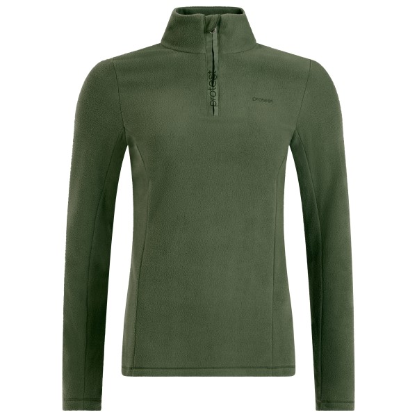 Protest - Women's Prtremutez 1/4 Zip Active Top - Fleecepullover Gr XL oliv von Protest