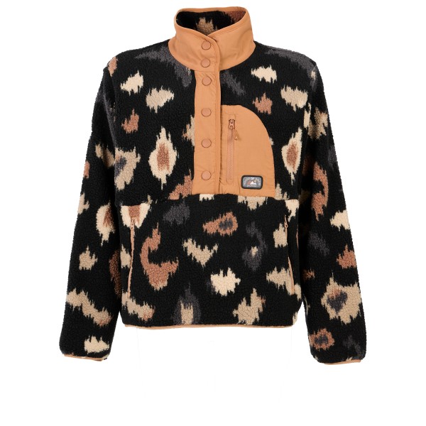 Protest - Women's Prtxena Outdoor 1/4 Button Top - Fleecepullover Gr L schwarz von Protest