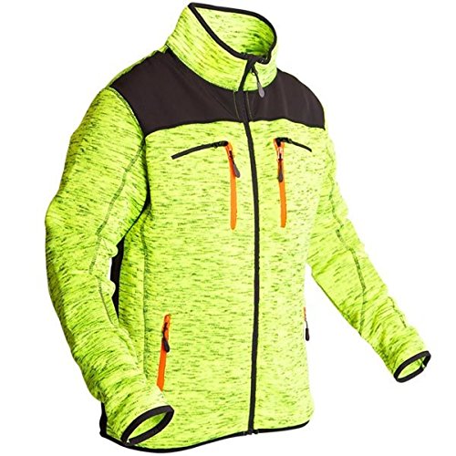 Protos Inuit Herrenjacke Strick 104230, Farbe:gelb, Größe:3XL von Lupsty