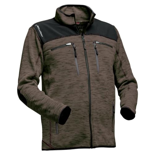 Protos® Inuit Herrenjacke Strick 104230, Farbe:oliv, Größe:3XL von Protos