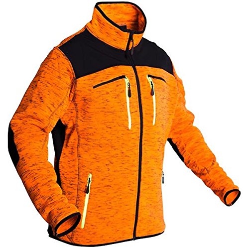 Protos® Inuit Herrenjacke Strick 104230, Farbe:orange, Größe:L von Protos