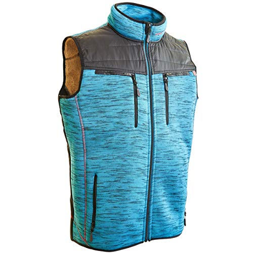 Protos® Winterweste Inuit Teddy, Farbe:blau, Größe:XL von Protos