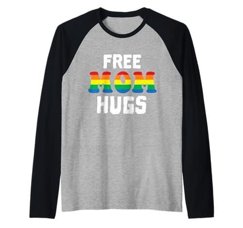 Kostenlose Mama umarmt Regenbogen LGBT-Schwuler Stolzer Verbündeter Happy Pride Month Raglan Kostenlose Mama umarmt Regenbogen LGBT-Schwuler Stolzer Verbündeter Happy Pride Month Raglan von Proud Ally, LGBTQ Gay Pride Month Apparel By Mj