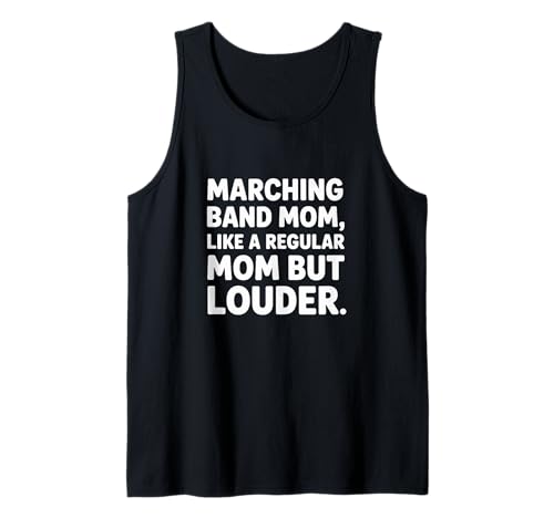 Blaskapelle Mama Like Regular Mama Louder Football Tank Top Blaskapelle Mama Like Regular Mama Louder Football Tank Top von Proud Band Parents Booster Spirit Moms
