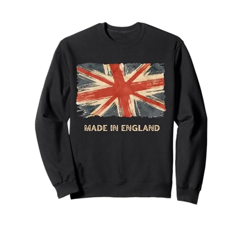 Britische Flagge mit britischem Stolz, Union Jack, England, Kinder, Jungen, Mädchen Sweatshirt von Proud British Flag UK Family Group Mum Dad Sons