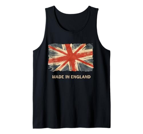 Britische Flagge mit britischem Stolz, Union Jack, England, Kinder, Jungen, Mädchen Tank Top von Proud British Flag UK Family Group Mum Dad Sons