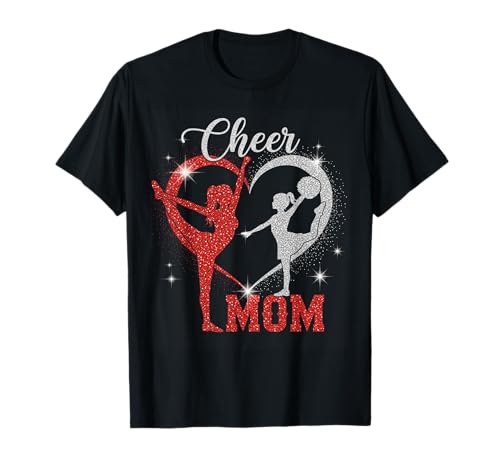 Fußball Cheer Mom Cheerleader Sport Liebhaber für Mama Mädchen T-Shirt Fußball Cheer Mom Cheerleader Sport Liebhaber für Mama Mädchen T-Shirt von Proud Gameday Spirit Cheer Mom Gear