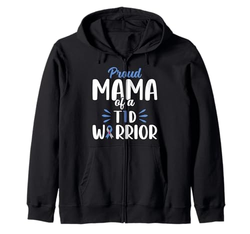 Mama, Typ-1-Diabetes-Bewusstsein, stolze Mama von einem T1D-Krieger Kapuzenjacke Mama, Typ-1-Diabetes-Bewusstsein, stolze Mama von einem T1D-Krieger Kapuzenjacke von Proud Mama Of A T1d Warrior