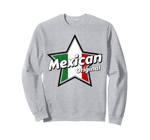 Mexikanisches Original-Shirt Mexiko Flagge Shirts Stolze Männer Mexikaner Sweatshirt von Proud Mens Mexican Shirts