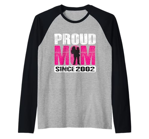 Stolze Mutter seit 2002 Stolze Mutter 2002 Mama 2002 Mutter 2002 Raglan Stolze Mutter seit 2002 Stolze Mutter 2002 Mama 2002 Mutter 2002 Raglan von Proud Mom Since 2002