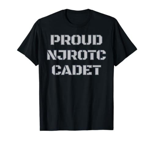 Proud NJROTC Cadet Naval JROTC Herren & Damen Military NJROTC T-Shirt Proud NJROTC Cadet Naval JROTC Herren & Damen Military NJROTC T-Shirt von Proud NJROTC High School Naval Junior ROTC Cadet