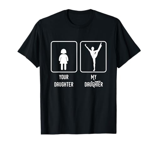 Turnerin Tochter Gymnastik Mädchen Mama und Papa T-Shirt Turnerin Tochter Gymnastik Mädchen Mama und Papa T-Shirt von Proud Parent Teez