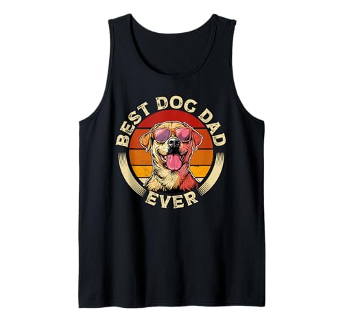 Herren Bester Hundevater Aller Zeiten Retro Sonnenuntergang Tank Top Herren Bester Hundevater Aller Zeiten Retro Sonnenuntergang Tank Top von Proud Pet Parent Dogs Co.