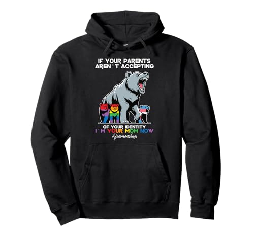 Ich bin jetzt deine Mutter LGBT-Mutter - Fierce Bear LGBTQ Pride Kids Pullover Hoodie von Proud Pulse Apparel.USA