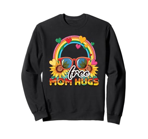 Kostenlose Mama umarmt LGBT Pride - LGBTQ Pride Month unterstützt Mama Sweatshirt Kostenlose Mama umarmt LGBT Pride - LGBTQ Pride Month unterstützt Mama Sweatshirt von Proud Pulse Apparel.USA
