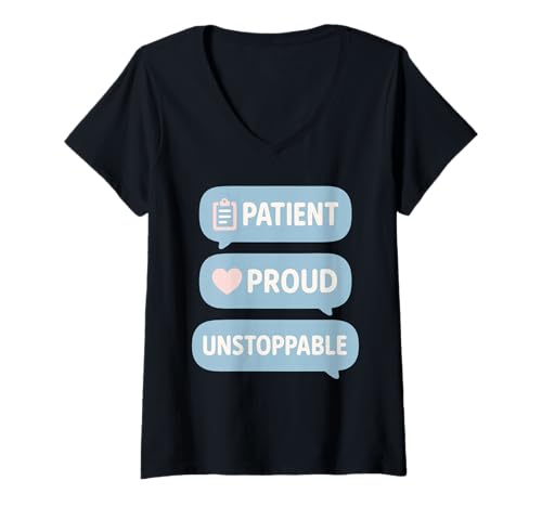 Damen Speech Therapy Mom Nonverbale Child Support Advocate T-Shirt mit V-Ausschnitt von Proud Therapy Parent Milestone SLP Awareness